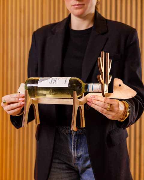 Reindeer Wine Rack