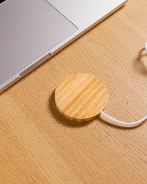 Bamboo Magnetic Charger