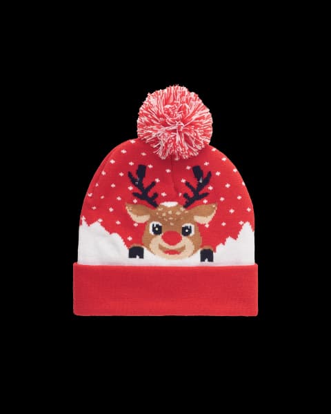 Christmas knitted beanie LED