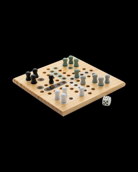Claire wooden Ludo game - Image 1