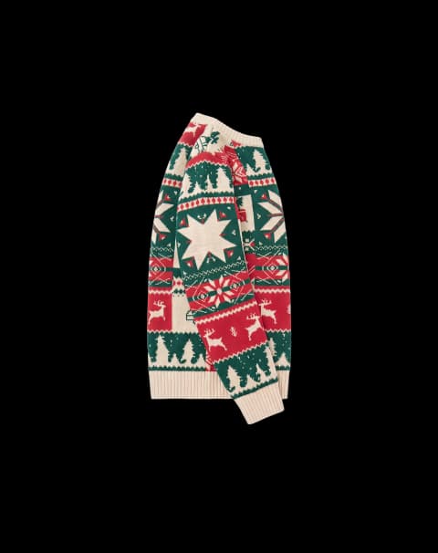 Christmas knitted sweater