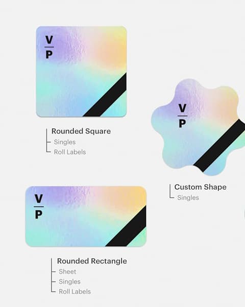 Holographic Stickers