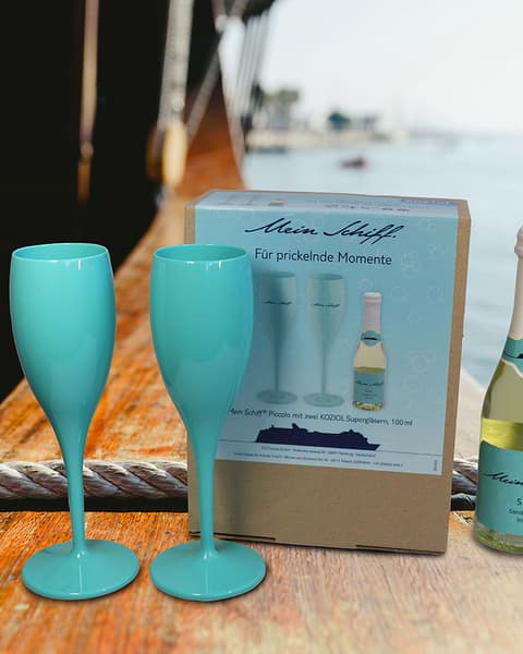 Koziol Champagne Glass