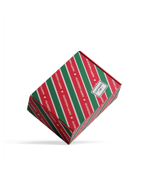 Single Sided Full Colour Box - Christmas