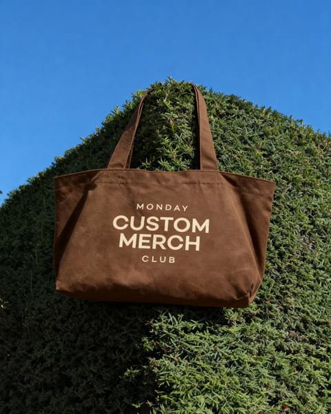 Retro Shopping Tote