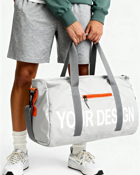 Nylon Fitness Duffel Bag