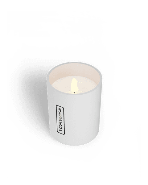 Glass Scented Candle 