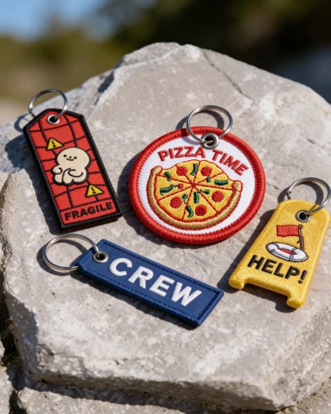 Embroidery Keychain