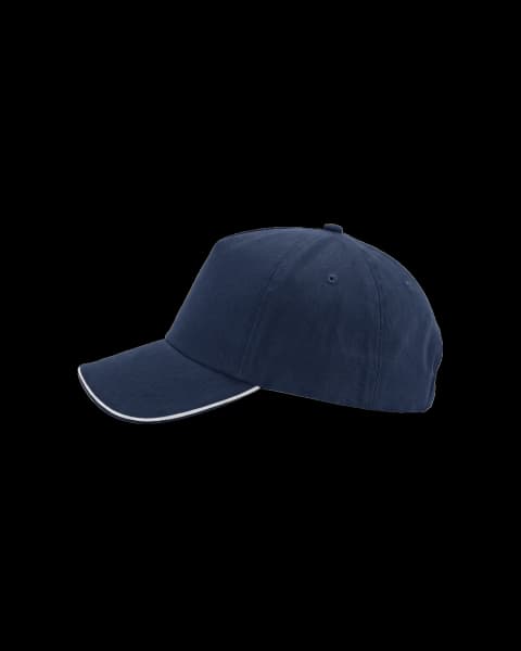 Twill Structured 5-Panel Cap