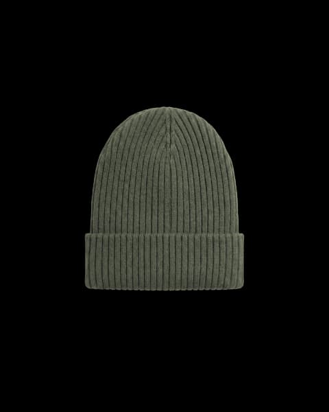 Double Knitted Rib Beanie