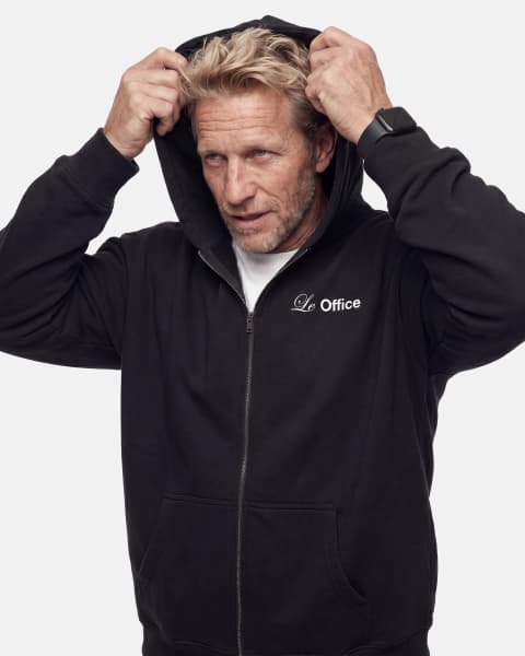Express AS Colour Relaxed Zip Hoodie