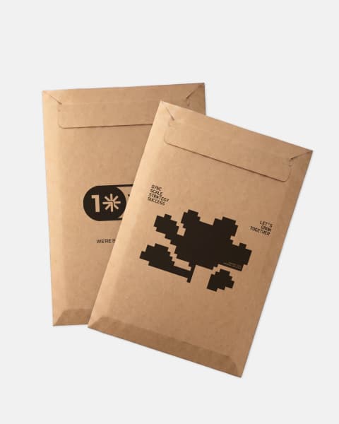 Stamped Kraft Envelope