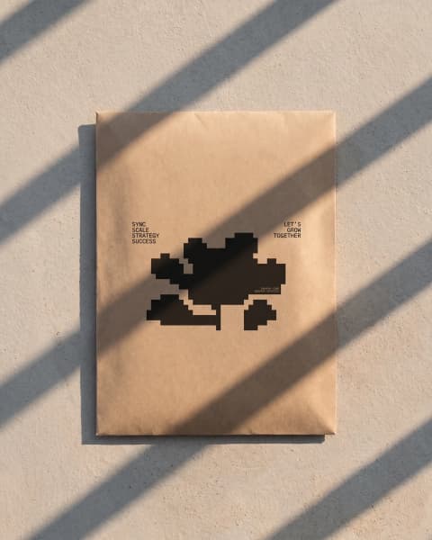 Stamped Kraft Envelope