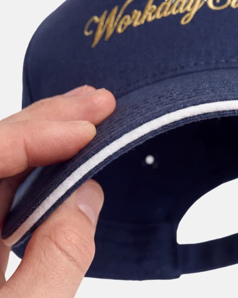 Twill Structured 5-Panel Cap