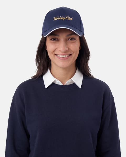 Twill Structured 5-Panel Cap