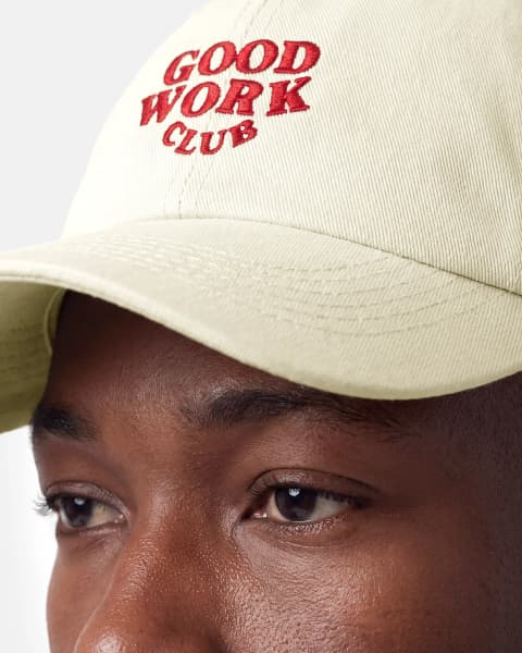 Unstructured 6 Panel Cap