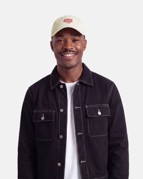 Unstructured 6 Panel Cap