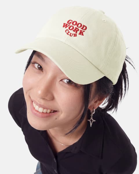Unstructured 6 Panel Cap