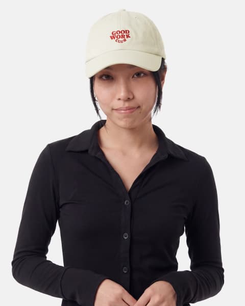 Unstructured 6 Panel Cap