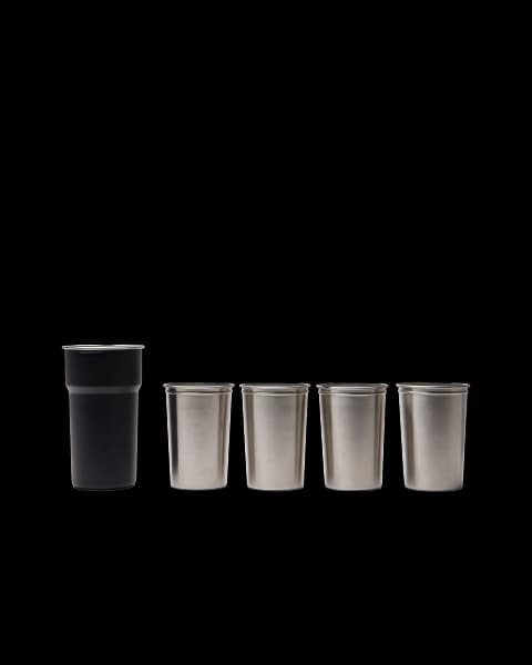 Parks RCS Stainless Steel Cup Set · 4 × 250 ml