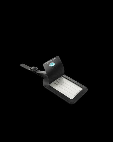 Globefind RCS Luggage Tag with Worldwide Finder