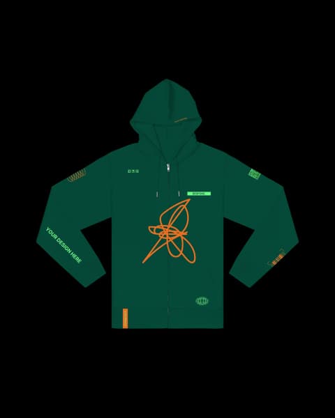 Bespoke Zip Hoodie