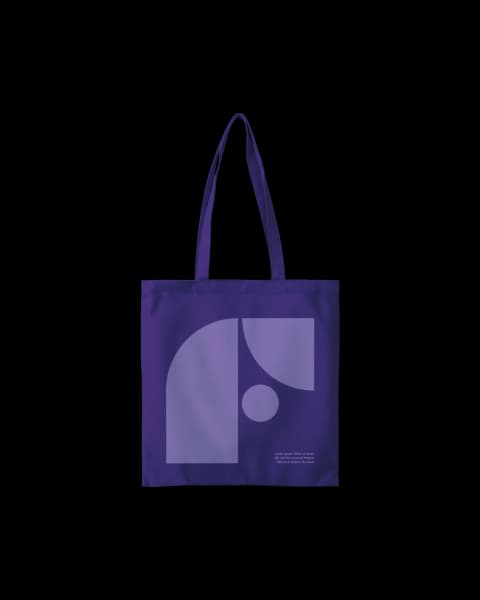 Sac cabas avec impression en couleur