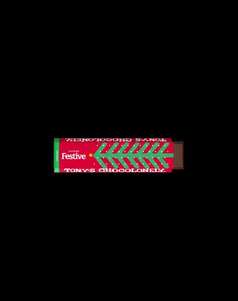 Tony’s Chocolonely-Banderole mit Vollfarbdruck – klein