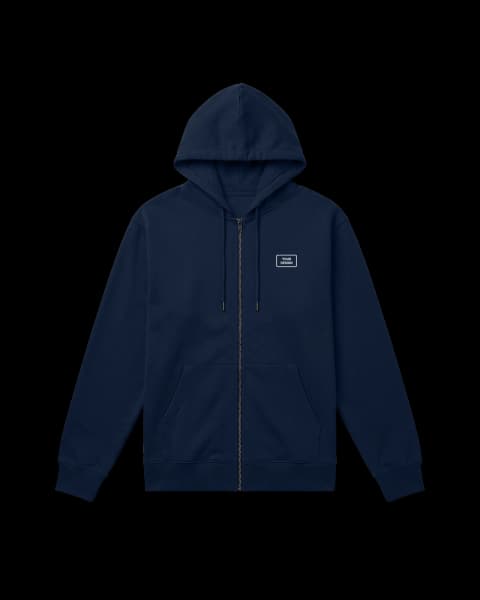 Sudadera con cremallera y capucha prémium