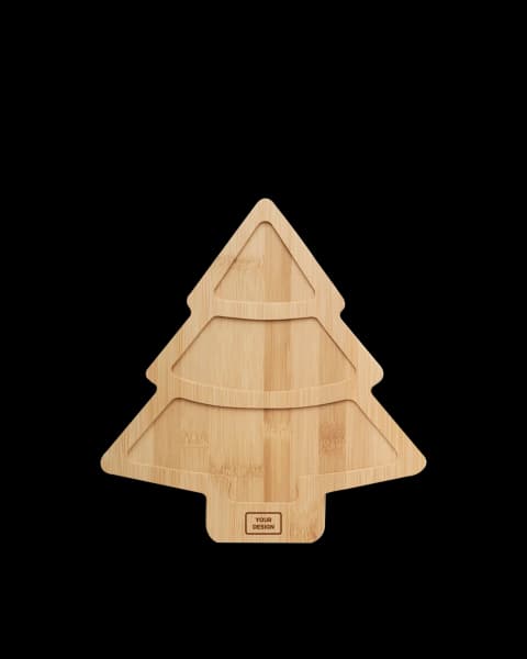 Kerstserveerschaal