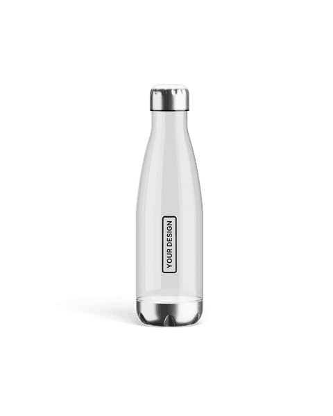Bouteille transparente épurée · 500 ml