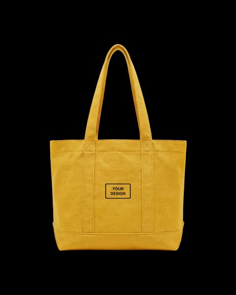 Tote bag carré en toile