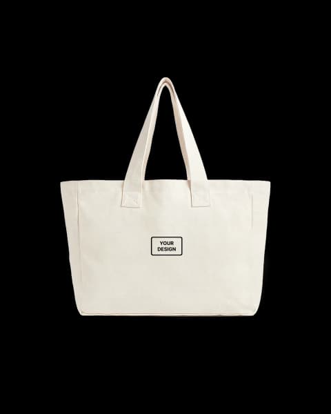 Oversized Soft Canvas Tote