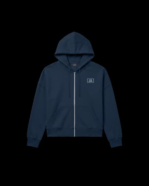 Women's Oversized Full-Zip Hoodie