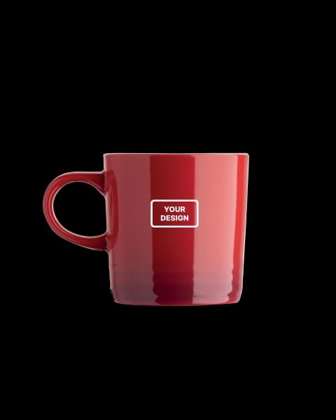 Tasse en céramique dégradée