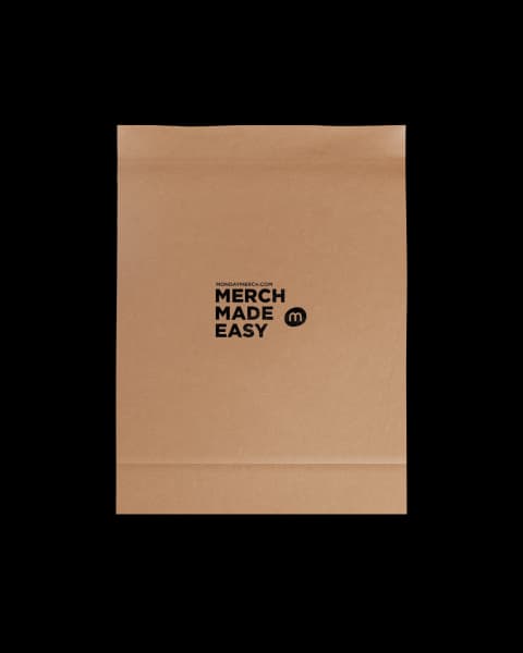 Pochette d’expédition kraft estampillée