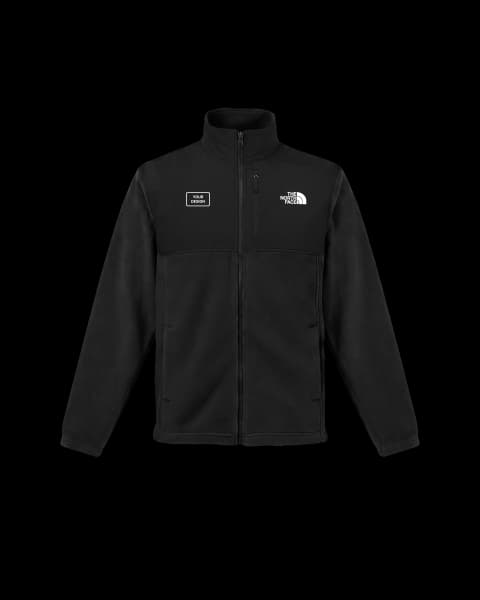 The North Face Contrast Full-Zip Fleece Jacket