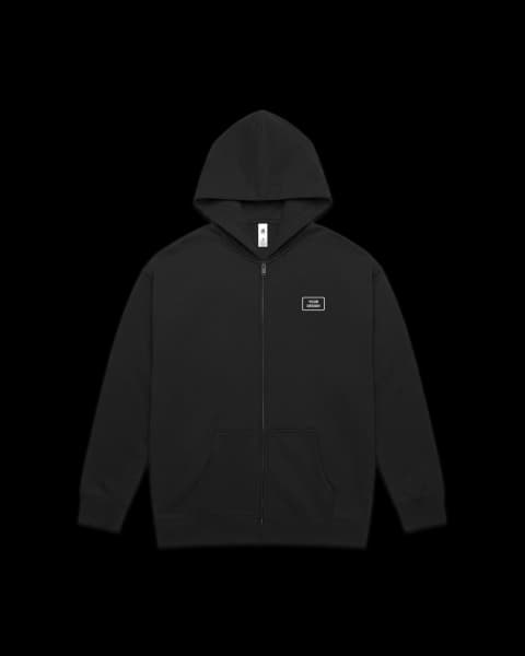 Express AS Colour Relaxed Zip Hoodie