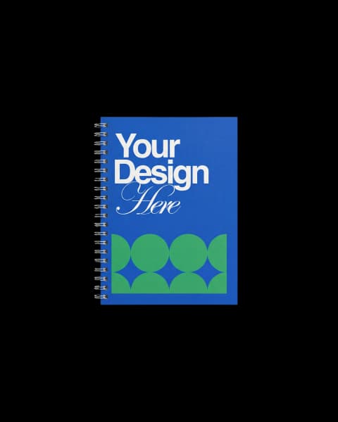 Carnet avec impression en couleur