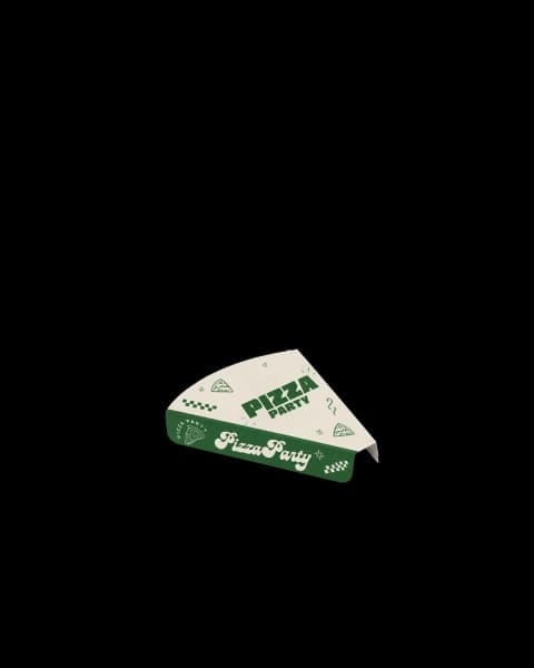Support pour part de pizza