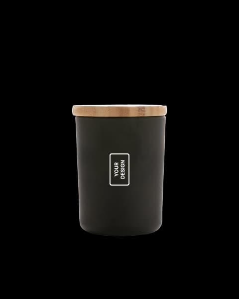 Scented Candle with Bamboo Lid