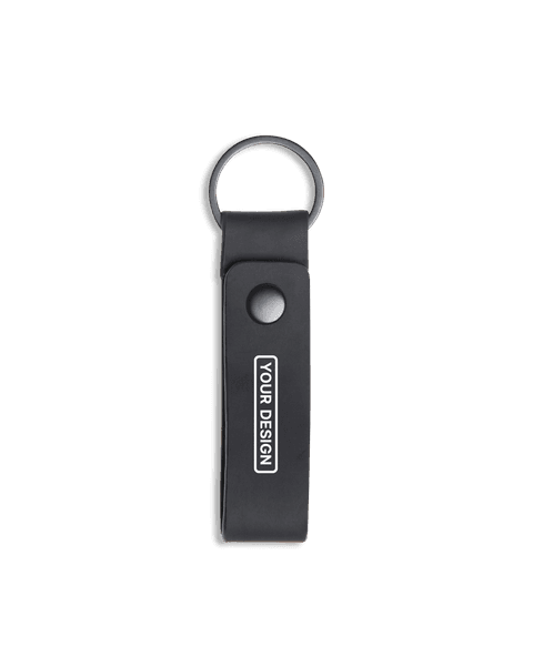 Vegan Leather Keyring