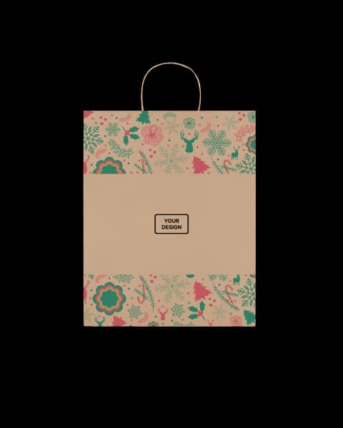 Grand sac cadeau de Noël