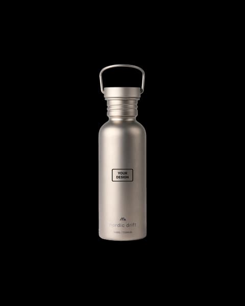 Nordic Drift Trail Titanium Water Bottle · 600 ml