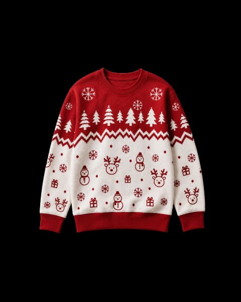 Bespoke Knitted Christmas Sweater