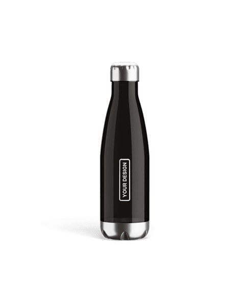 Clear Sleek Bottle · 17 oz