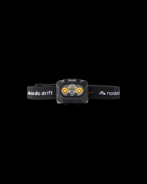 Lampe frontale à double batterie Nordic Drift Everest