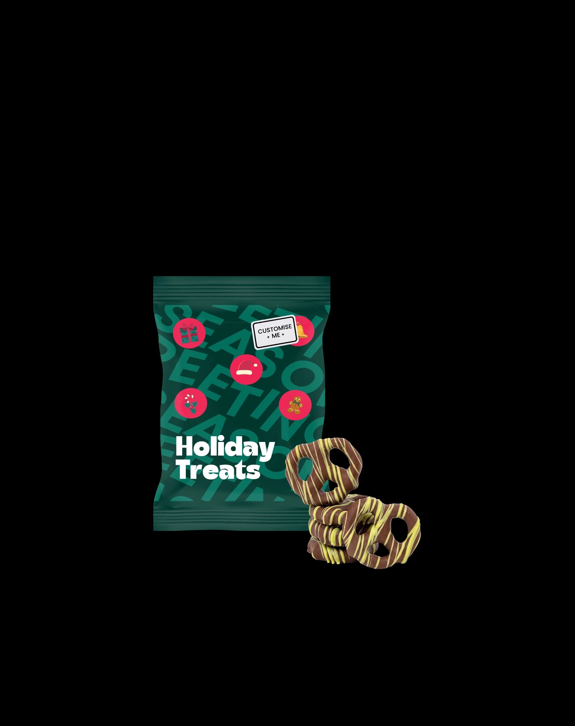 Pistachio Pretzel Bites 2 oz