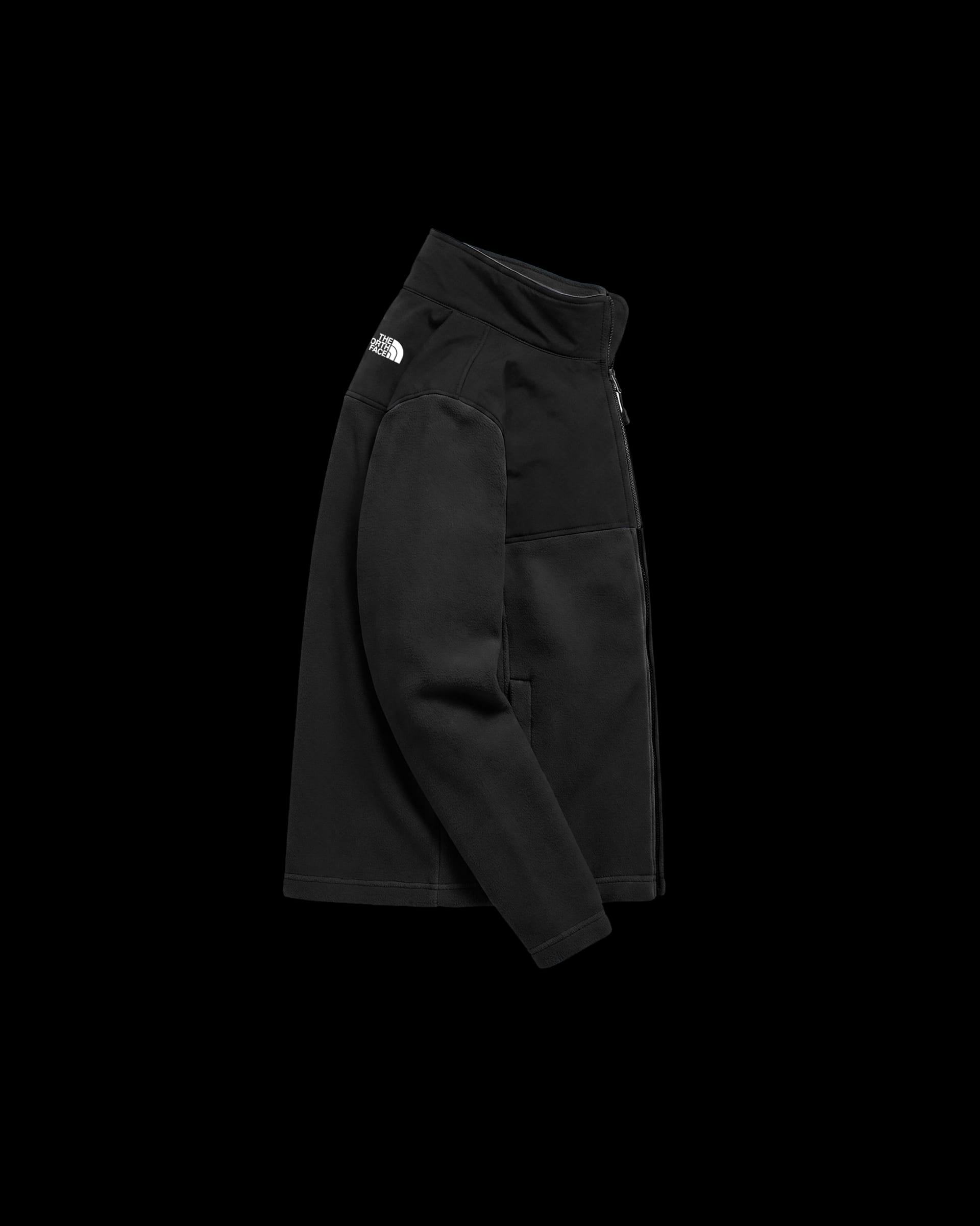 The North Face Contrast Full-Zip Fleece Jacket