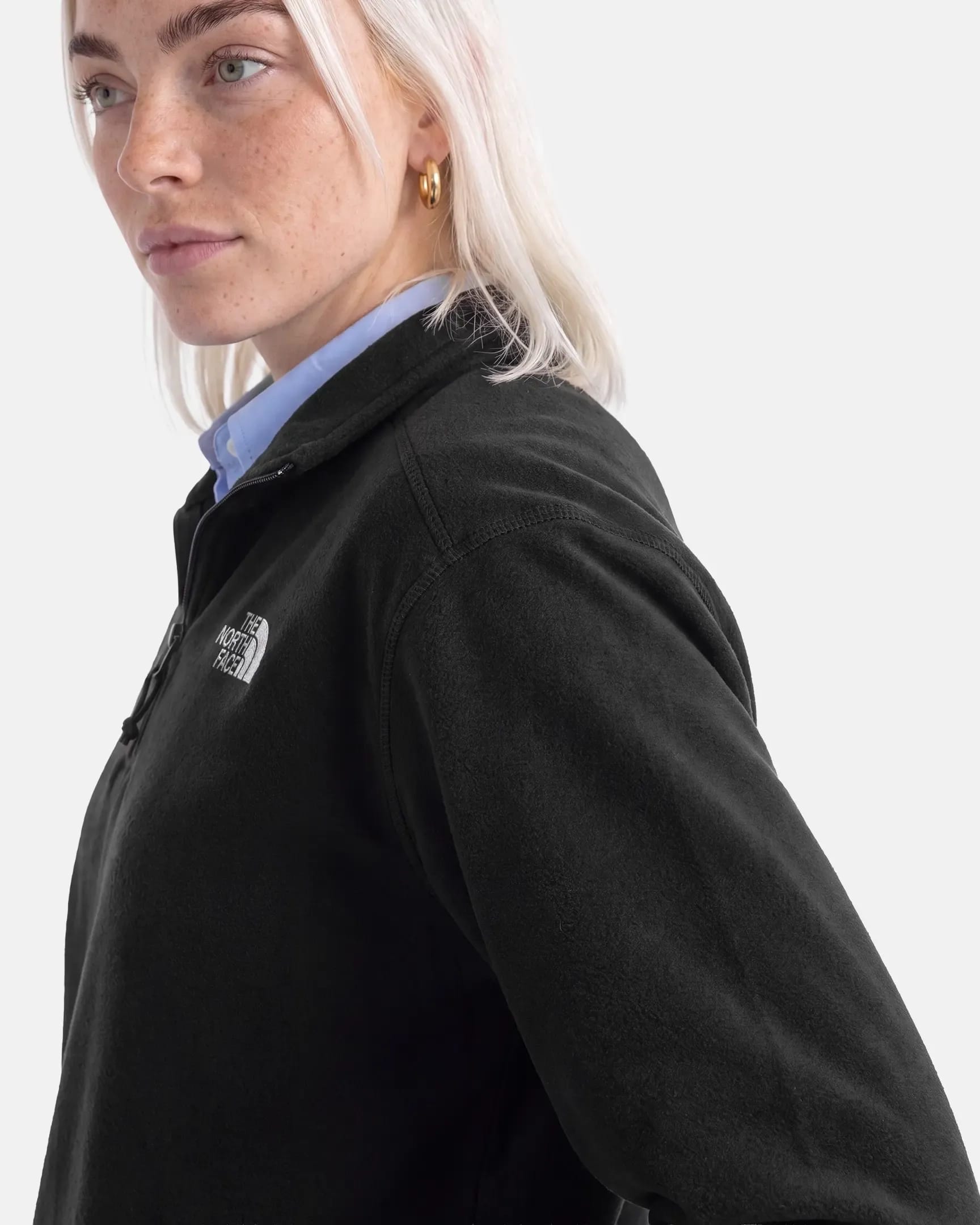 The North Face Quarter Zip Fleece Jacket